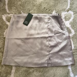 Wild-fable Women's Grey and Silver Skirt